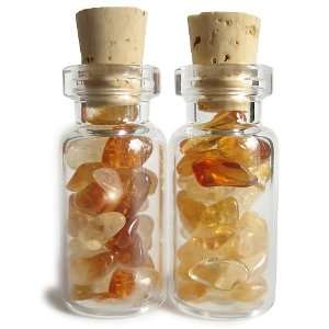  Healing Citrine Talisman Gemstone Bottles 