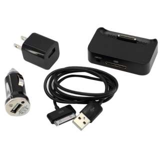 4PCS# Chargers+USB+Dock Cradle For Iphone 3G 3GS ADY  