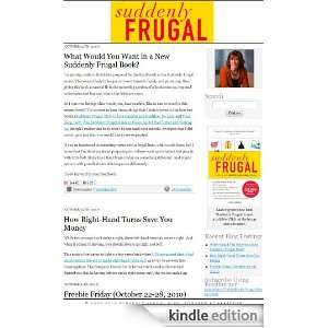  Suddenly Frugal Kindle Store