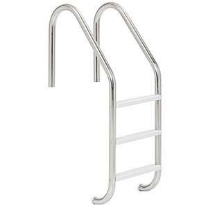  Stainless Steel 3 Step Straight Wall Ladder w/S.S Steps 