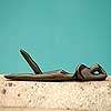 BEACH SUNBATHER~Bronze Sculpture Brazil Abstract Art  