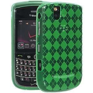  Amzer Luxe Argyle Skin Case   Green Cell Phones 