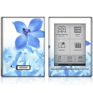  Blue Neon Flower Design Protective Decal Skin Sticker for 