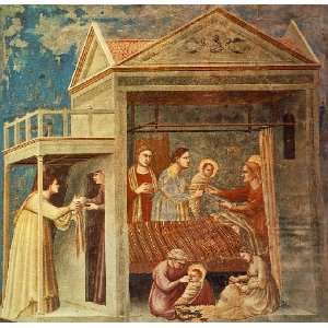   Life of the Virgin 2 Presentation of the Vir, By Giotto Home