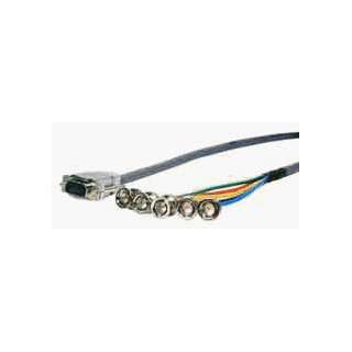   HD15 plug to 5 BNC plugs cable 50ft   VGA15P 5BP 50HRP Electronics