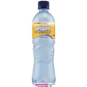 Propel Vitamin Enhanced Water Beverage, Lemon, 16.9 oz (Pack of 24 