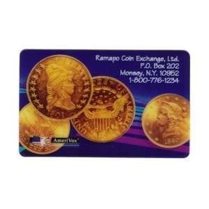  Collectible Phone Card 10m Ramapo Coin Exchange, Monsey 