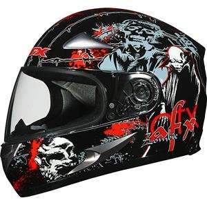  AFX FX 90 Zombie Helmet   X Small/Black Automotive