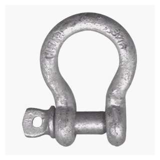  Screw Pin Anchor Shackle, 3/8 GALV ANCHOR SHACKLE