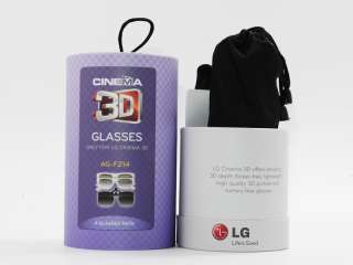 New 3D Glasses for LG 3DTV, AG F214 , Family Pack , Classic 2Pcs 
