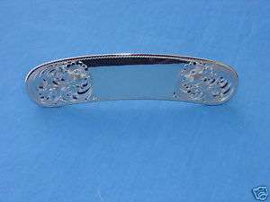 Wage Silversmith Silver Engraved Saddle Cantle Plate  