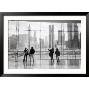 Looking at Ground Zero, Lower Manhattan, NYC Framed Photographic 