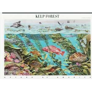   Kelp Forest Nature of America Collectible Stamp Sheet 