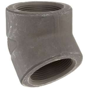 Anvil 2112 Forged Steel Pipe Fitting, Class 3000, 45 Degree Elbow, 1/8 