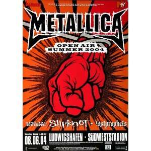  Metallica   Summer Open Air 2004   CONCERT   POSTER from 