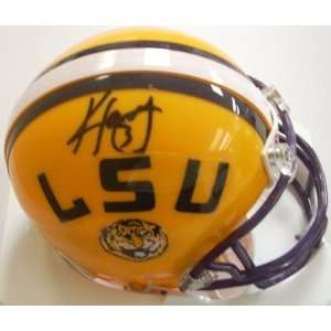  Kevin Faulk LSU Tigers Mini Helmet