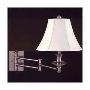  Murray Feiss Brushed Steel Armed Lamp