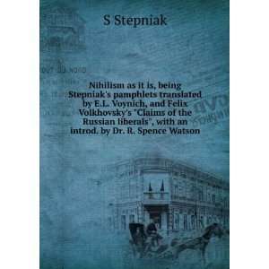  is, being Stepniaks pamphlets translated by E.L. Voynich, and Felix 