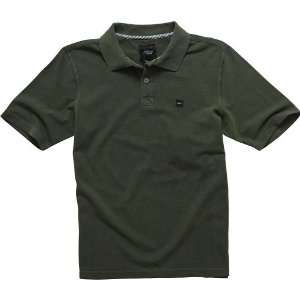  ALPINESTARS POLO DYE SHORT SLEEVE KNIT SHIRT GREEN SM 