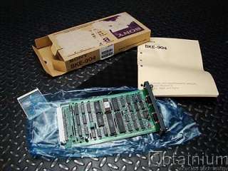 Sony BKE 904 VTR 9 pin Interface BVE 900  