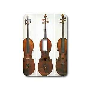  Florene Music   3 Ancient Violins   Light Switch Covers 