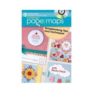   Page Maps Scrapbooking Tips and Techniques DVD Becky Fleck Books