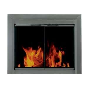    Pleasant Hearth Small Fireplace Glass Doors CR 3400