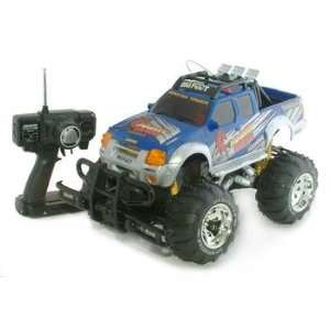   RC Monster Truck Radio Remote Control Offroad 110 Blue Toys & Games