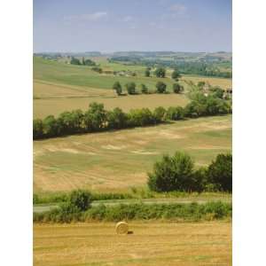 Gascony View from Lavardens Villiage, Midi Pyrenees, France, Europe 