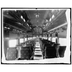  Car interiors,Chicago,Alton Railroad,buffet car