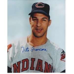  Tito Francona Autographed/Hand Signed Cleveland Indians 