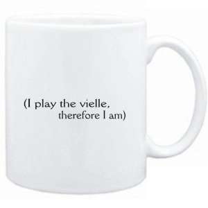  Mug White  i play the Vielle, therefore I am 