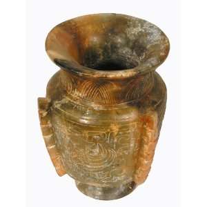  Jade Sculpture Ancient Offering Vase 