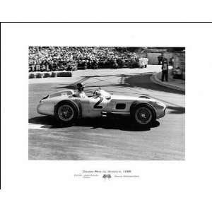  Juan Fangio, Mercedes Benz, 1955 by A Smith. Size 13.00 X 