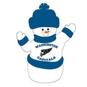Washington Capitals 9 Animated Touchdown Snowman   NHL Hockey  