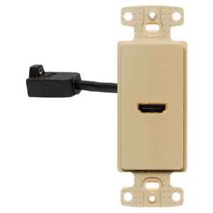    KELLEMS NS801I Video Wall Plate and Jack,HDMI,Iv