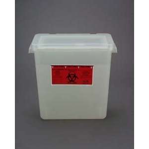  3 Gallon Sharps Container/Large Opening Lid   Beige, qty 