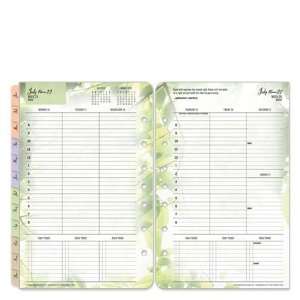  FranklinCovey Classic Blooms Ring bound Weekly Planner 