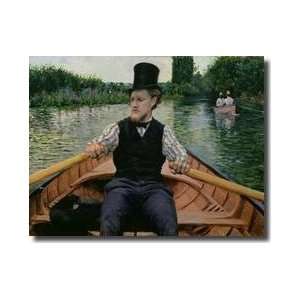  Rower In A Top Hat C187778 Giclee Print