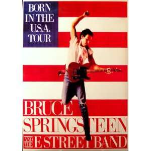    Bruce Springsteen Born in the Usa Tour 25x35 Poster