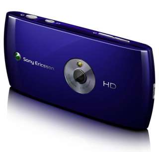 Unlocked Sony Ericsson Vivaz U5i Blue 8mp Camera G3 GPS Wi Fi Touch 