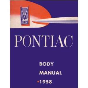 1959 PONTIAC CATALINA CHIEFTAIN Body Service Manual