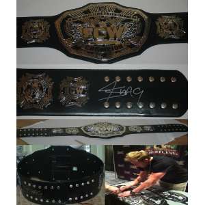  Jack Swagger Signed ECW Belt 