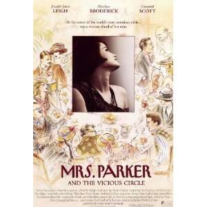  Mrs. Parker and the Vicious Circle (1994) 27 x 40 Movie 