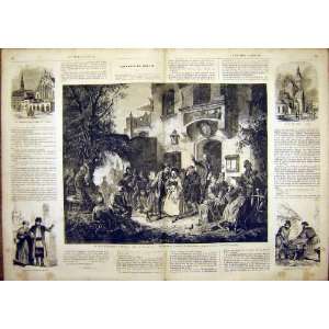    Bavaria Tribunal Pietsch Meeting French Print 1865