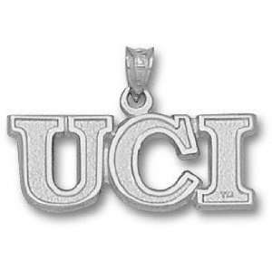  UC Irvine Anteaters Solid Sterling Silver UCI Pendant 