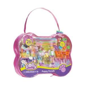  Polly Pocket Puppy Parade   37 Pieces Toys & Games