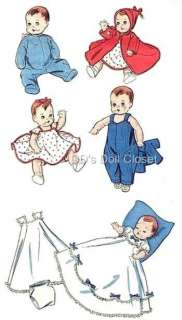 Vintage Clothes Pattern ~ 8800 8/9 Baby Doll  