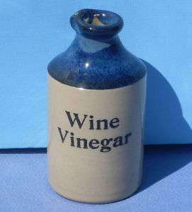 Pearsons Chesterfield England Stoneware VINEGAR BOTTLE  