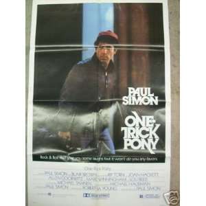  Movie Poster Paul Simon One Trick Pony F9 